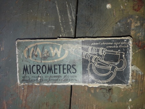 Micrometer - m&w,