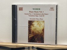 Weber: Piano Music, Vol. 1
