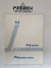 KAWASAKI 650 SX JETSKI OWNER'S