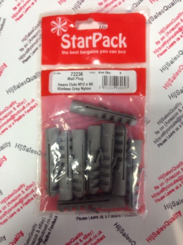 Wall plugs m12 - m12, new