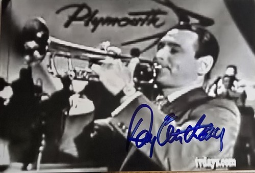 Ray anthony autographed hand - ray,