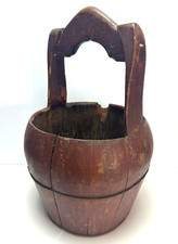 RARE! Antique 17" WOOD, WIRE