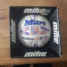 World Cup USA 94 Mitre Mini Football Officially Licensed Boxed RARE
