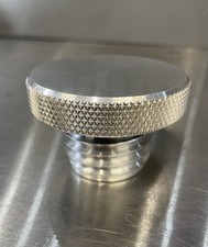 Triumph/Harley Motone Silver Billet Aluminium Fuel/Gas Cap - see description