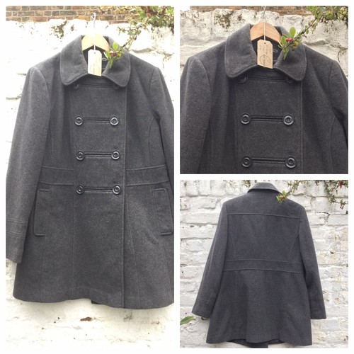 Womens grey wool - grey, vintage