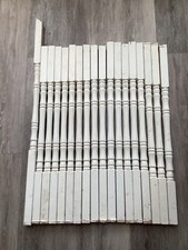 Wooden stair spindles, set of 18