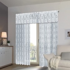 Crown Shabby Chic Lace Window