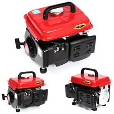 Petrol Generator Portable Max. 600W 2HP Quiet Outdoor Camping Power Manual Start