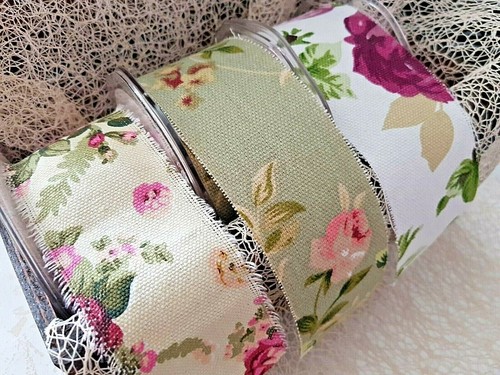 Bertie bows vintage florals - vintage,