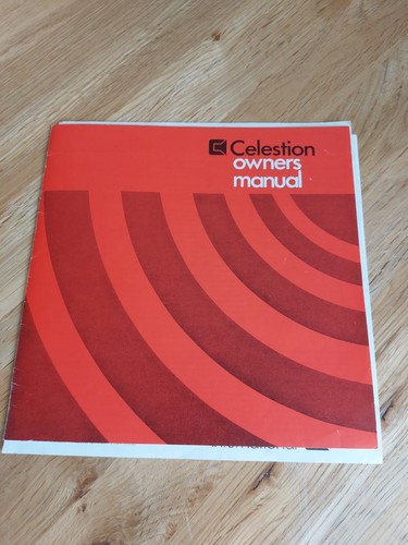 Celestion ditton 100 manual - celestion,