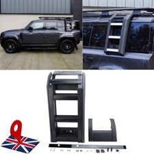 Side Deployable Folding Roof Ladder For Land Rover Defender L663 90 110 2020+