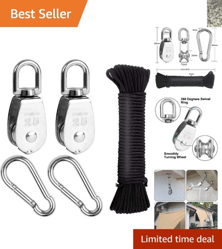 Durable 150kg capacity pulley - durable,