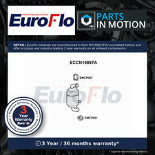 Catalytic Converter Type Approved fits CITROEN C3 PICASSO 1.6D 09 to 11 EuroFlo