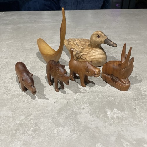 Treen wooden animal - treen,