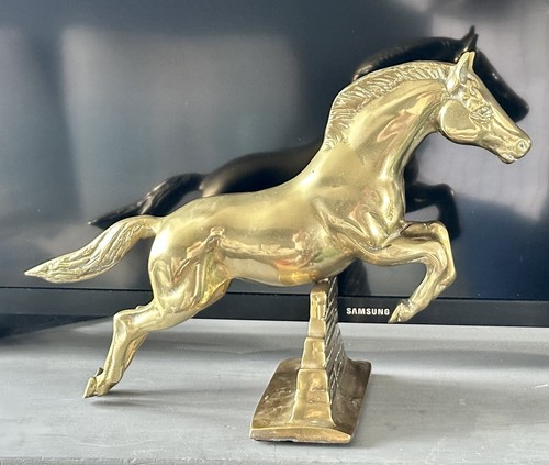 Large horse jumping wall - horse,