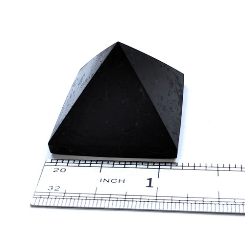 Shungite pyramid natural - shungite,