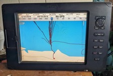 Simrad Chart Plotter NX45 - used good order with colour LCD Radar Sonar ability