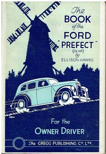 Ford prefect e93a 10hp saloon - ford,