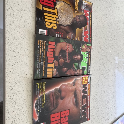 Wcw magazine bundle - magazine,