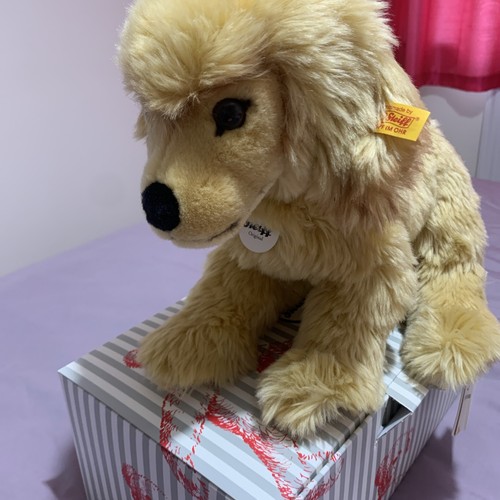 Steiff golden retriever 076961 - steiff,