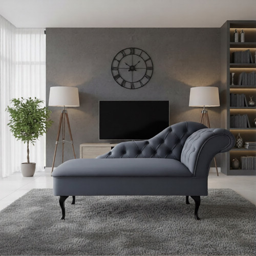 Lucian tufted chaise lounge - tufted,