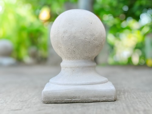Concrete sphere decor stone - concrete,