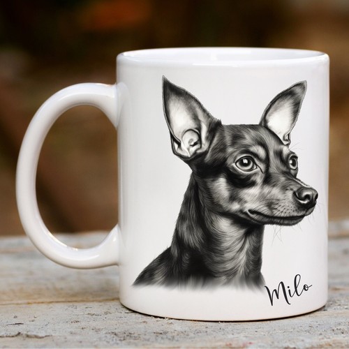 Personalised pet dog - personalised, mug