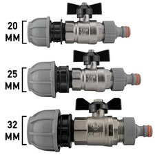 Mdpe water pipe tap kit - pipe, to