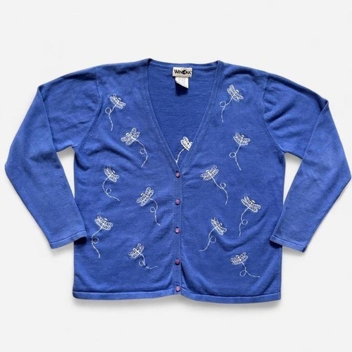 90s cardigan dragonfly