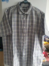 Mens Short Sleeve Checked