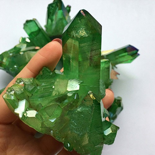 Green natural crystal - 1x,