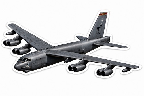 Stratofortress sticker - b-52,