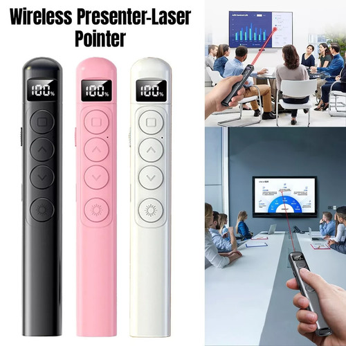 Wireless presenter pen - pen, laser