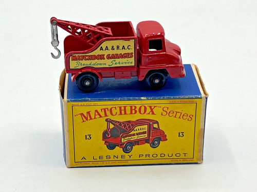 Matchbox lesney no13 - matchbox, red