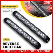 Pair 15 LED White Tail Light