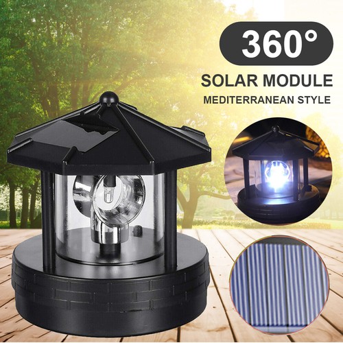 Solar powered lighthouse - powered,