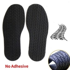 Black Rubber Stick on Soles