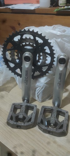 Shimano m751 crankset - shimano, xt