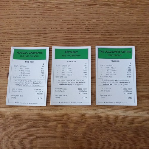 Coronation street monopoly - street,
