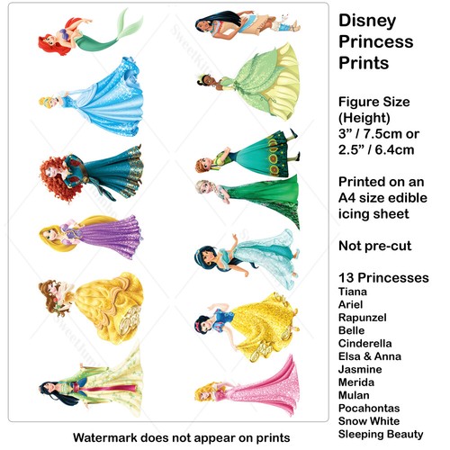 Disney princesses cake topper - cake,
