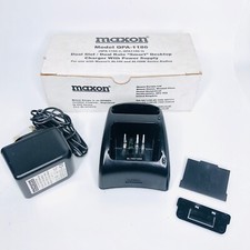 Maxon QPA-1186 Desktop Charger Power Supply for SL100 SL100K Radios - New OEM