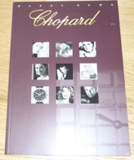 CHOPARD LUXURY WATCH HAPPY NEWS No.15 MAGAZINE BROCHURE 2002 ENGLISH TXT. EXC