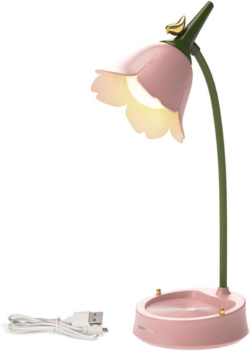 Led flower desk lamp - led, lamp,usb