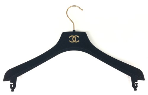 Chanel black velvet clothing - black,