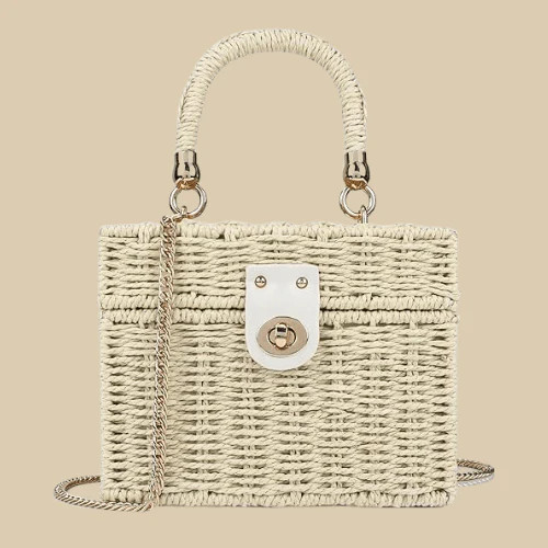 Straw summer bag - summer, for