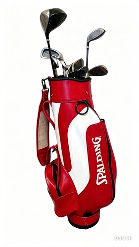 Spalding red white faux - spalding,