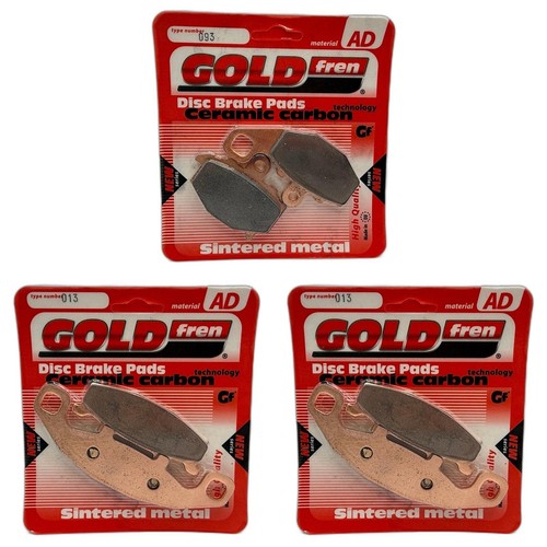 Zrx 400 brake pads - zr, set
