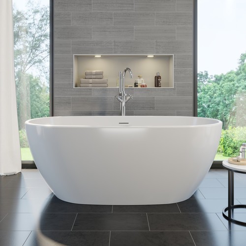 Freestanding double ended bath - freestanding,