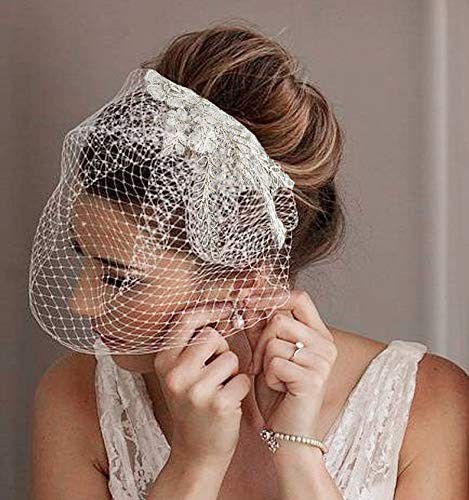 Heread 1920s lace bride - heread,