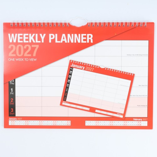 2027 weekly planner calendar - 2027,